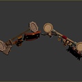 Ancient weapons Cold weapons Medieval items Medieval weapons Swords, spears, halberds, axe hooks 3d model