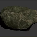 Natural Stone and Wood Decorative Piece with Unique Natural Texture and Design