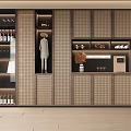 Modern Luxury Wine Cabinet Design With Glass Door Storage And Wine Bottle Display Shelves