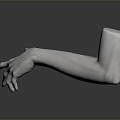 Modern Arm Man Arm 3d model