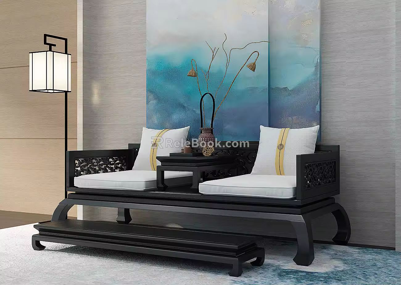 Lohan Bed 3d model