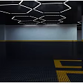 Car 4S Shop Professional Car Detailing Services With Modern Interior And Bays