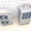 Central air conditioner 5P fan 3d model