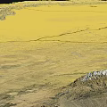 Detailed Afghanistan Satellite Map With Topographic Terrain And Geographic Features