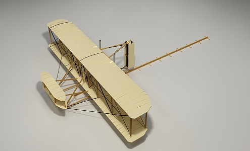 modern aircraft 3d model