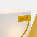 Special-shaped table lamp 3d model
