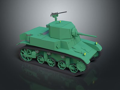 Modern Tank World War II Tank World War I Tank 3d model