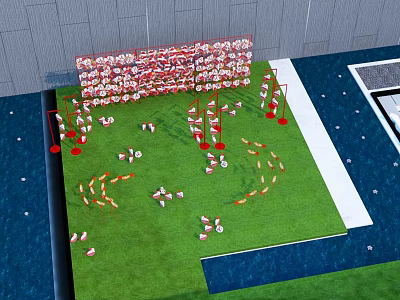 Modern Meichen Pet Lantern Meichen 3d model