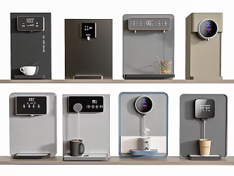 Modern water dispenser water purifier water dispenser 3d model
