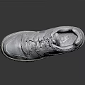 Clean White Low Top Casual Sneakers With Smooth Leather Upper For Daily Wear