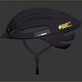Dark Purple Sports Helmet With Multiple Vents And Adjustable Chin Straps
