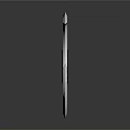 Black And Silver Three Bladed Shuriken Metal Weapon Design With Reflective Surface On Dark Background
