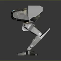 Mech Warrior Mech Soldier Machine Battlearm Mechanical Battlearm Machine Fighter Robot 3d model
