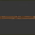 billiard pool table pool cue billiard rack billiard table items 3d model