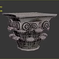 Columns Stone Columns Stone Columns Old Columns Roman Columns Roman Columns Classical Columns Greek Columns 3d model