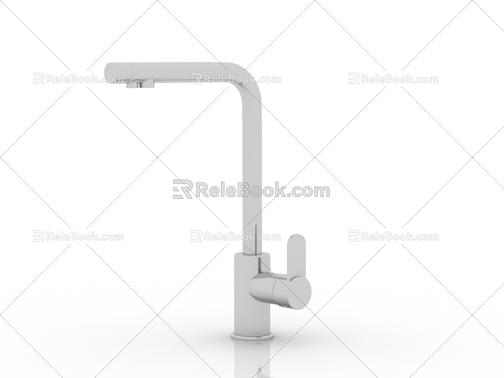 Modern faucet 3d model