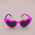 Pink Heart Shaped Fashion Jewelry Accessory For Trendy Style Statement