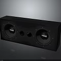 Premium Black PRIME Home Audio Speaker System With Dual Speakers And Ports