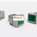 Old desktop computer 3d model