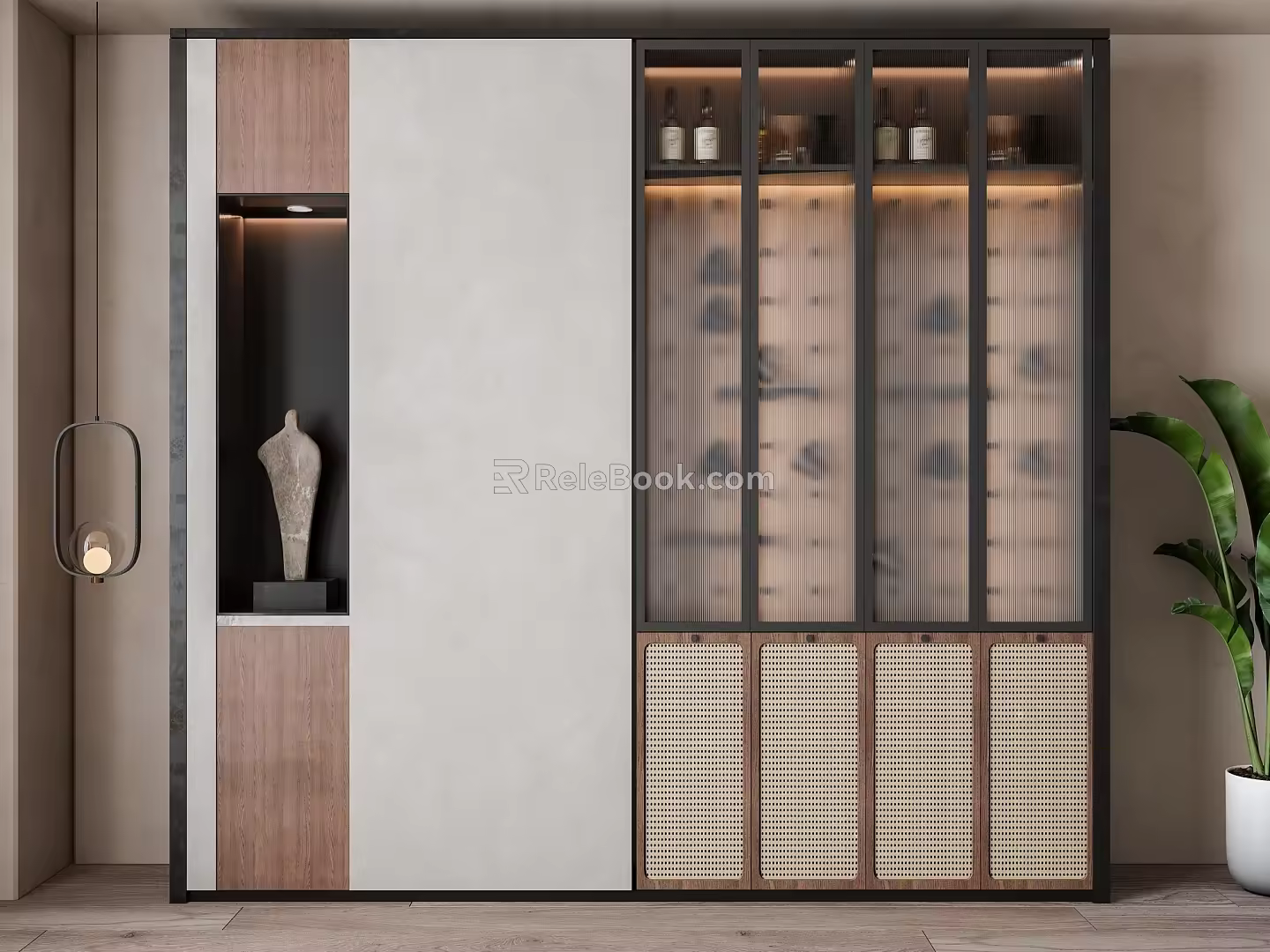 Silent Wind Sideboard 3d model