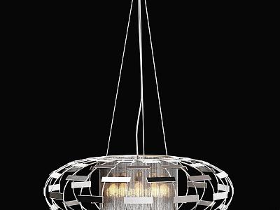 Modern Italian Light Luxury Crystal Chandelier Metal Chandelier Glass Chandelier 3d model