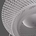 Modern Woven Pendant Lights For Interior With Various Shapes And Illuminated Design