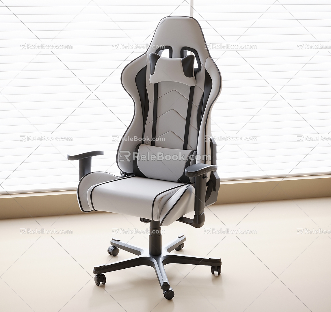 modern office chair competitive chair 3d model