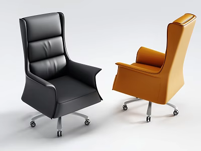 Office Chair Boss Chair 3d model