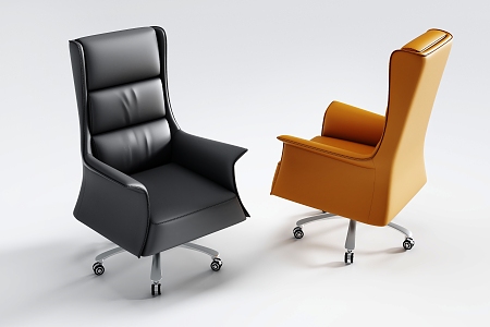 Office Chair Boss Chair 3d model