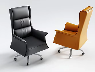 Office Chair Boss Chair 3d model