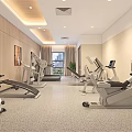 Smart Elderly Care Center Lobby With Reception Desk Staff And Comfortable Sofa Seats