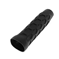 Ergonomic Black Rubber Grip With Hexagonal Texture For Vehicle Handlebar Accessory 3d model