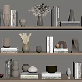 Modern Ornaments Combination Decorative Ornaments 3d model