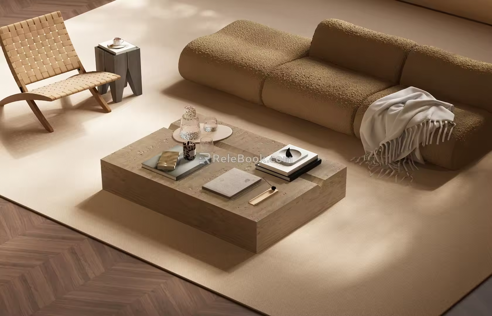 Sofa Modern Sofa Italian Sofa Modern Italian Sofa Combination Italian Minimalist Sofa Combination Italian Sofa Coffee Table Combination 3d model