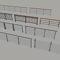 Various Modern Railing Designs With Glass Panels Metal Frames And Wooden Handrails