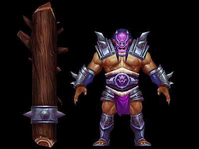 Game Characters 3d model