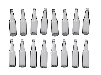 Modern soda bottle 3d model Modern soda bottle 3d model