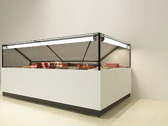 Modern Display Cabinet 3d model