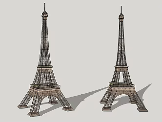 Eiffel Tower Modern Tower 3d model
