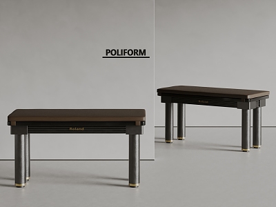 poliform modern sofa stool leather stool model