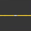 Yellow And Black Spirit Level Tool With Bubble Vials For Measuring Horizontal Vertical Levels