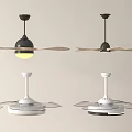 Modern Air Cooler Fans With Sleek Design Black And White Ceiling Tabletop Models