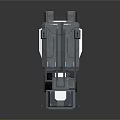 Military Weapon Truck With Multiple Launch Tubes And Heavy Duty Wheels