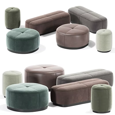 Modern Sofa Stool Bed End Stool Sofa Pier 3d model