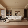 The Silent Living Room 3d model