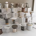 Coffee Table Side Table Corner Table Side Table Small Table Round Table Marble Side Table Mobile Side Wood Side Table Round Side Table Combination Glass Side Table 3d model