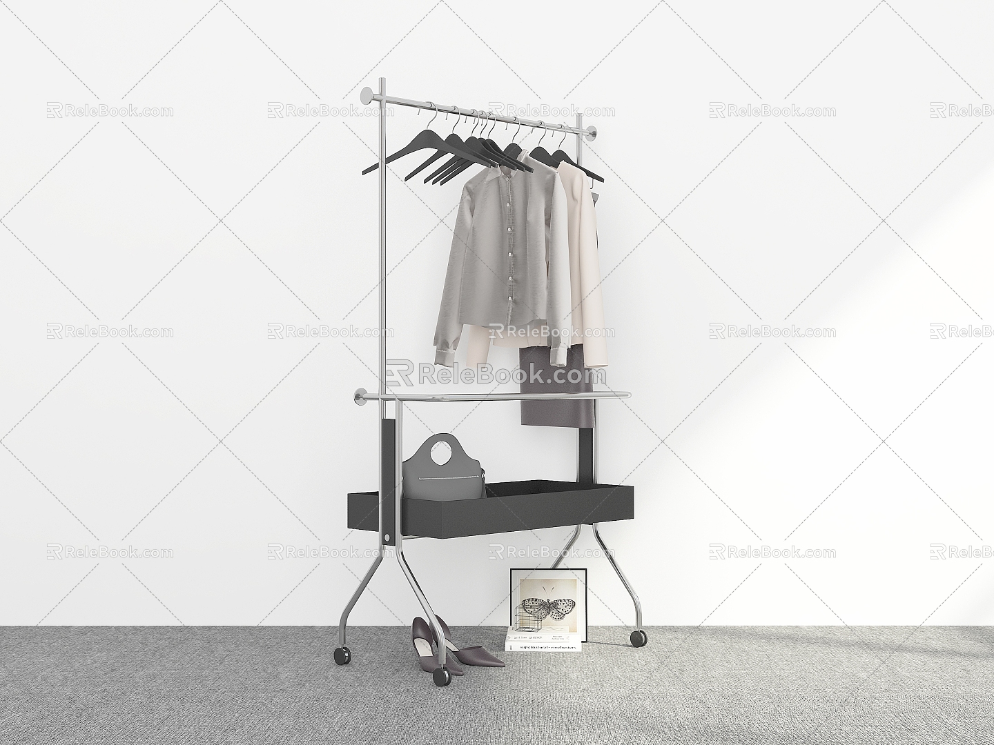 Modern Hangers Floor Hangers Mobile Hangers Coat Racks Hangers Hangers 3d model