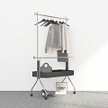 Modern Hangers Floor Hangers Mobile Hangers Coat Racks Hangers Hangers 3d model