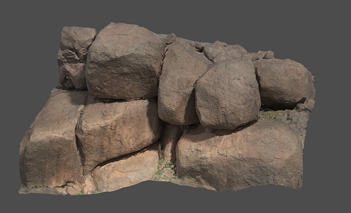 Stone Cliff Mountains 3d model