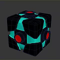 Geometry Science Fiction Rubik's Cube Energy Ball Geometry Sacred Geometry Modeling 3d model